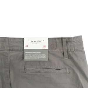 AG Adriano Goldschmied Mens‎ Pants Size 32 The Lux Khaki Tailored Trouser New